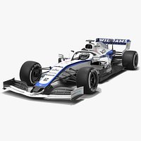 Williams F1 Racing FW43 Formula 1 Season 2020 Updated Livery