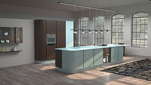 Barolo Kitchen 3D model