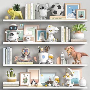 Decorations and toys for childrens room