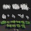 3D Cut grass model