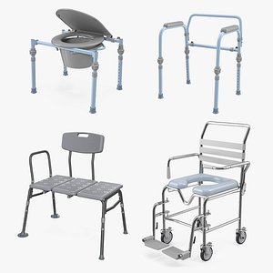 Medical Disability Devices Collection 3 3D model