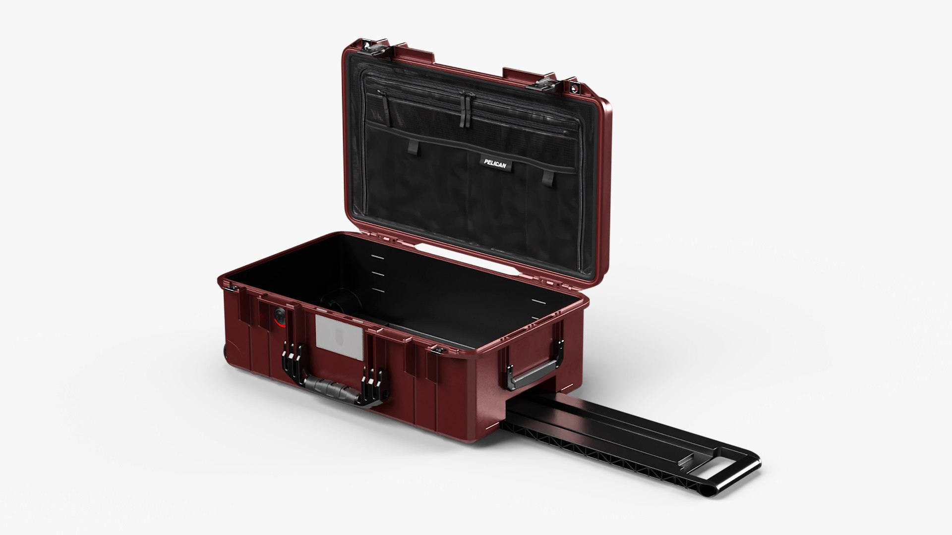 Peli Air Crimson Hard Case Red 3D model preview