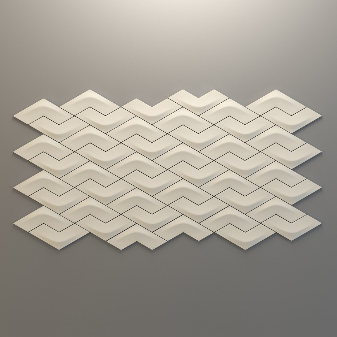 Ceramic Tile Versatile Arc 3d Obj