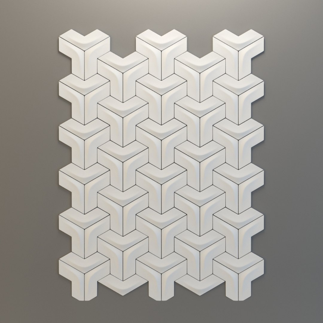 Ceramic Tile Versatile Arc 3d Obj