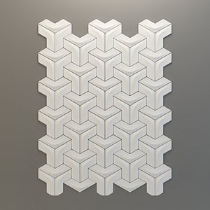 ceramic tile versatile arc 3d obj
