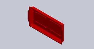 3d model flower seedling box
