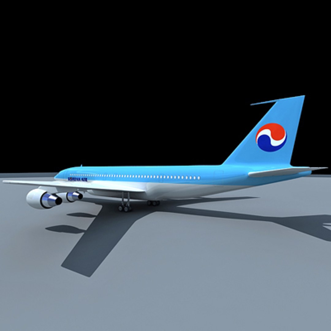 B 707 3d Model