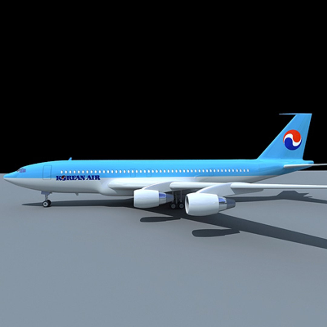 B 707 3d Model