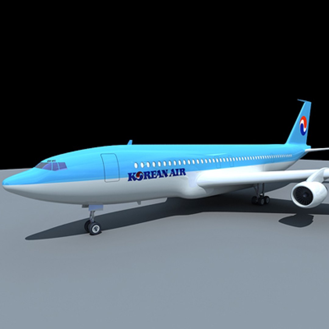B 707 3d Model