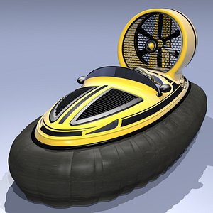 3ds max hovercraft watercraft