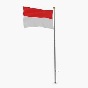 Pole Flag Indonesia