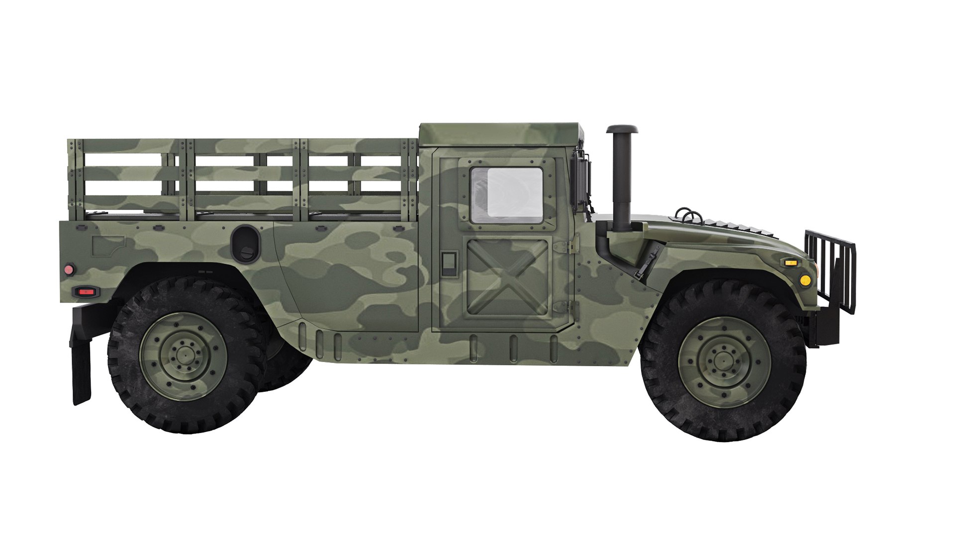3D Humvee Military M998 1991 Model - TurboSquid 1892917