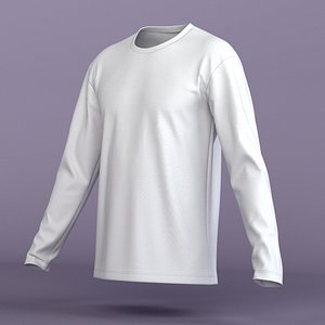 3D Long Sleeve T-Shirt