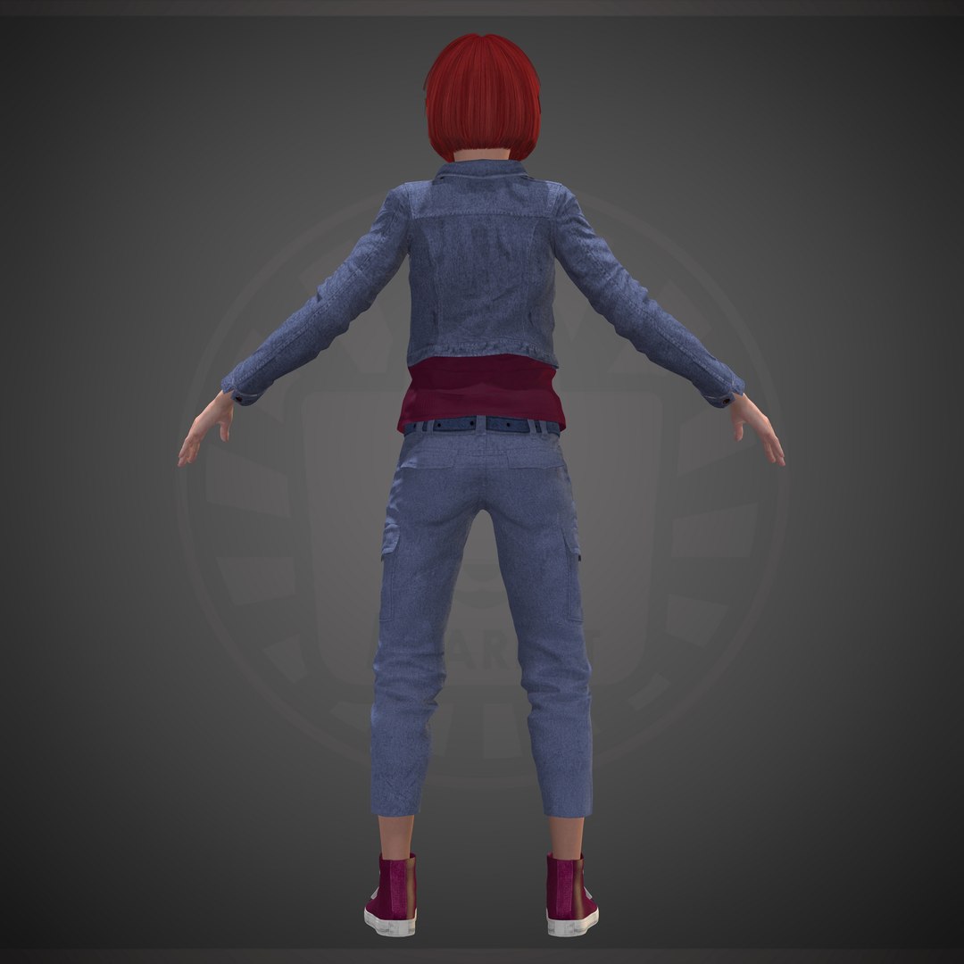 3D model character people human - TurboSquid 1682203