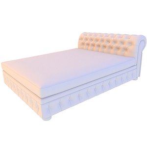 Classic Bed 2 3D