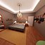 Bedroom with Pallette Bed model