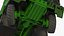 3D model Electric Autonomous Dump Truck Dirty Rigged