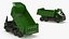 3D model Electric Autonomous Dump Truck Dirty Rigged