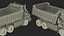 3D model Electric Autonomous Dump Truck Dirty Rigged