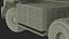 3D model Electric Autonomous Dump Truck Dirty Rigged