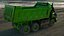 3D model Electric Autonomous Dump Truck Dirty Rigged