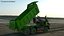 3D model Electric Autonomous Dump Truck Dirty Rigged
