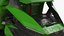 3D model Electric Autonomous Dump Truck Dirty Rigged