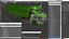 3D model Electric Autonomous Dump Truck Dirty Rigged