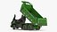 3D model Electric Autonomous Dump Truck Dirty Rigged