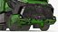 3D model Electric Autonomous Dump Truck Dirty Rigged