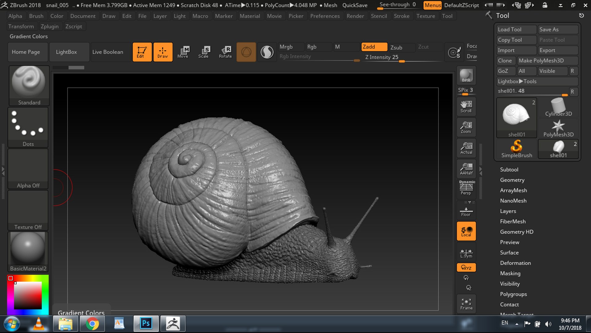 3D model snail slug animation - TurboSquid 1334650