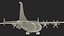 Medium Military Transport Aircraft Shaanxi Y 9 Rigged for Maya