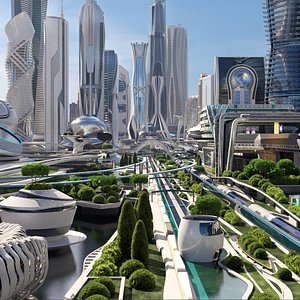 Future City Octo model