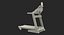 Treadmill ProForm Pro 2000 Rigged 3D Model