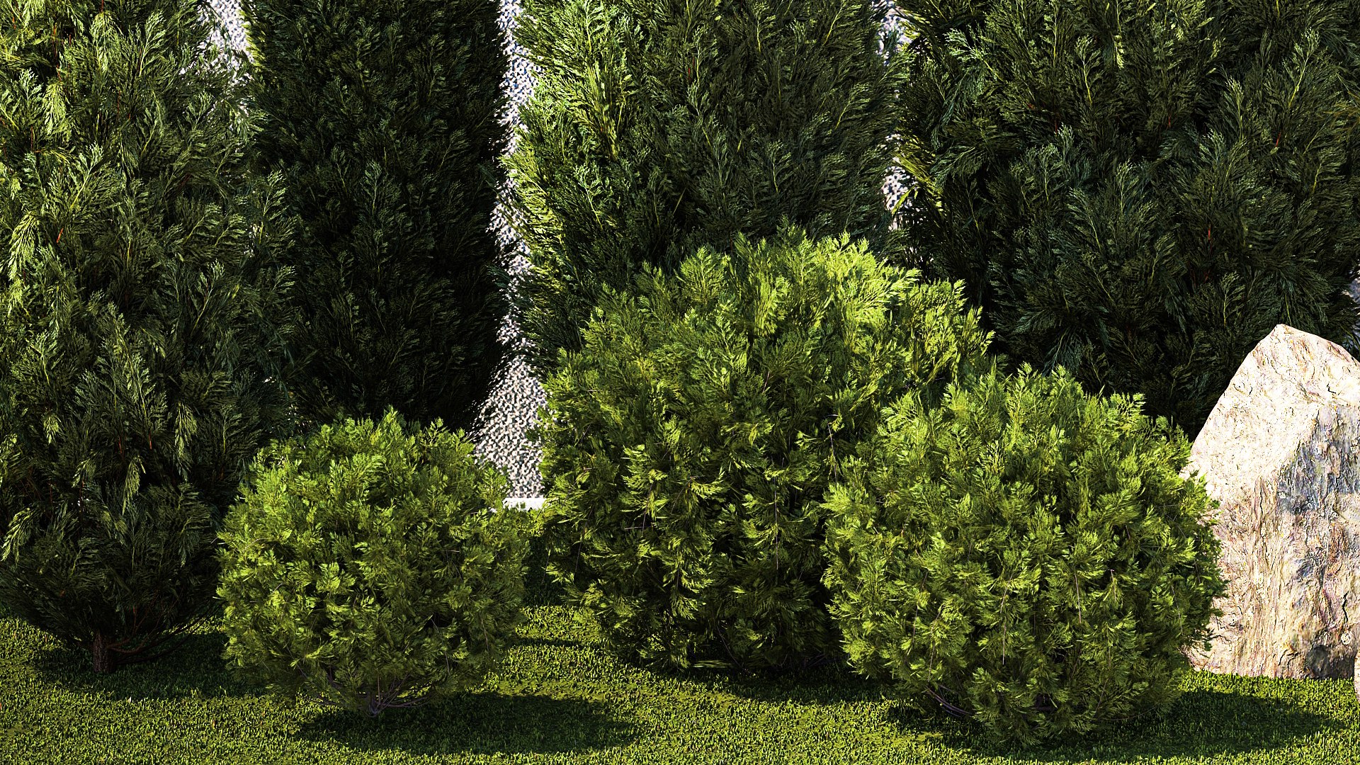 Garden with trees and bushes thuja cypress spruce and pine 1385 3D https://p.turbosquid.com/ts-thumb/5c/10EUji/Aa/1garden2108202308/jpg/1692978347/1920x1080/fit_q87/cf96e65ef1bdba8c136c4e3b988e35b80e748daf/1garden2108202308.jpg