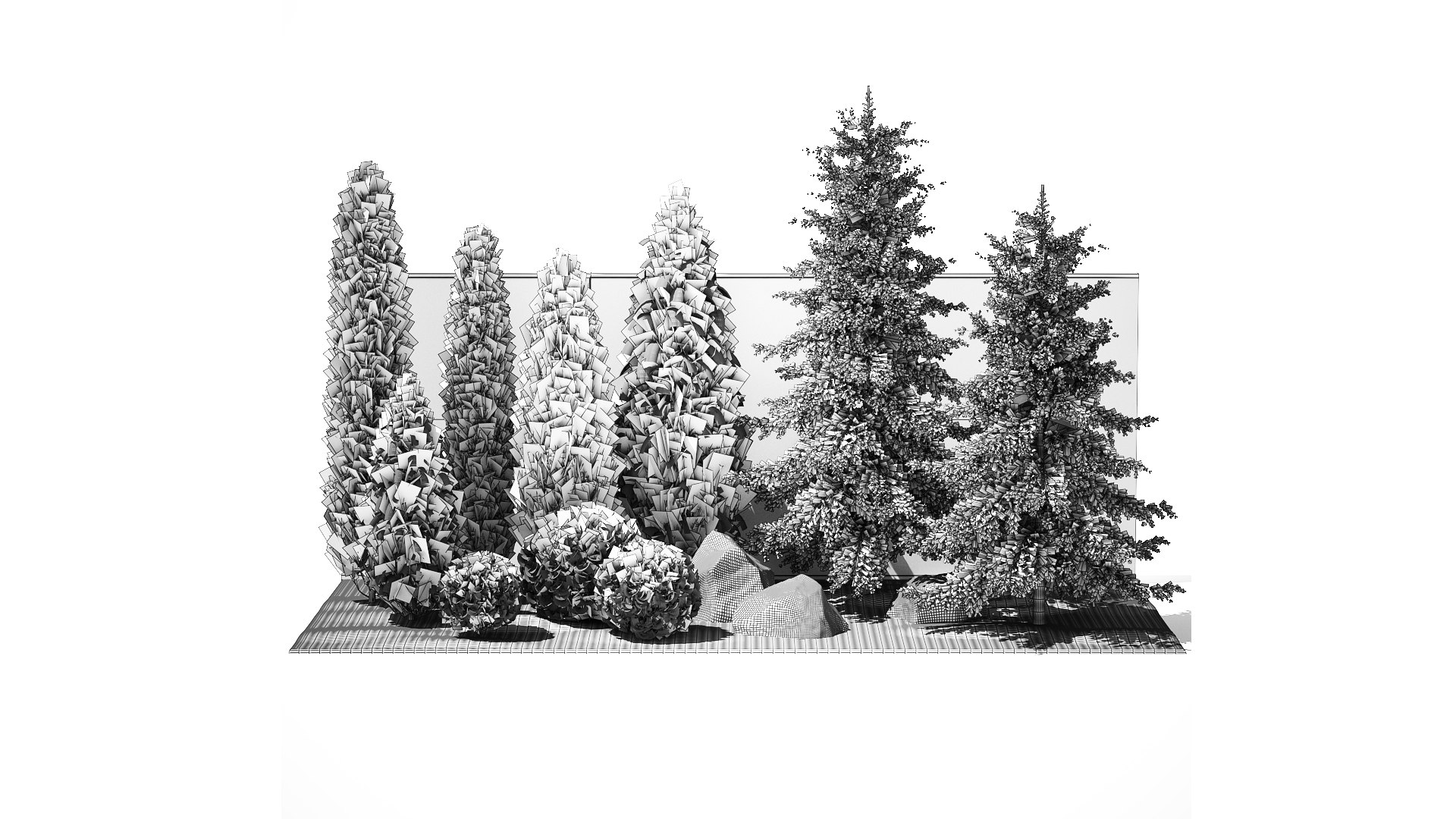 Garden with trees and bushes thuja cypress spruce and pine 1385 3D https://p.turbosquid.com/ts-thumb/5c/10EUji/WP/1garden2108202309/jpg/1692978348/1920x1080/fit_q87/26b71179805d10681bab8aed370956772e72eb91/1garden2108202309.jpg