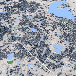 Hanoi City Vietnam model