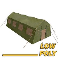 tenda low poly