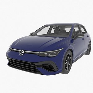2021 Volkswagen Golf R 3D model