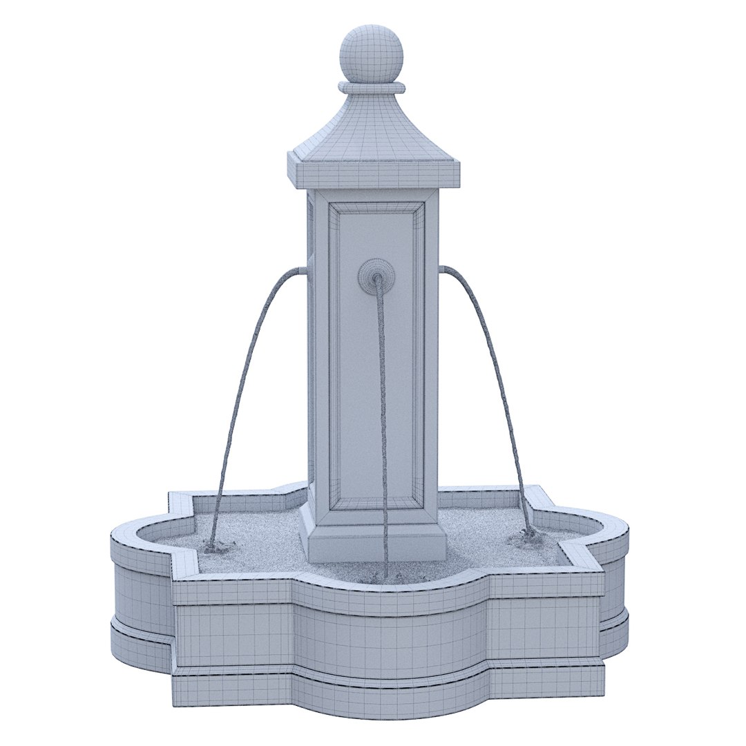 Campania - Provence Fountain 3D model https://p.turbosquid.com/ts-thumb/5c/B6iGAx/qX/view_07/jpg/1653994363/1920x1080/fit_q87/5423b1ceeb74d1bd6bc67b05a83af0df646774d4/view_07.jpg