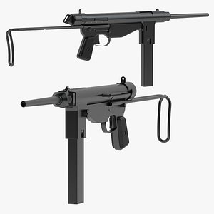 3D FBP submachine gun