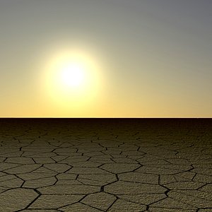 baked earth obj