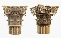 Classic capital model 3D model