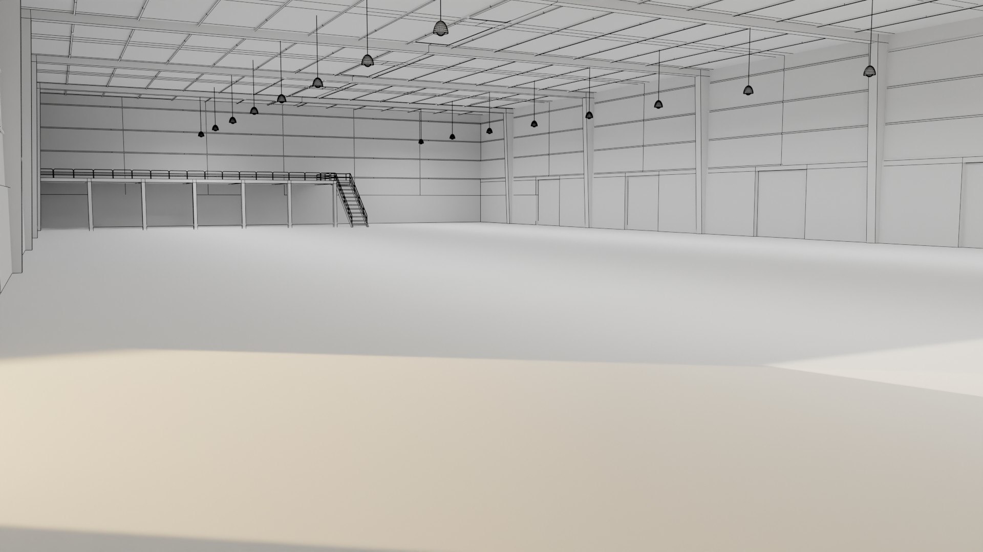 3D Ware House - Low Poly - Game Ready - PBR Model - TurboSquid 2400320