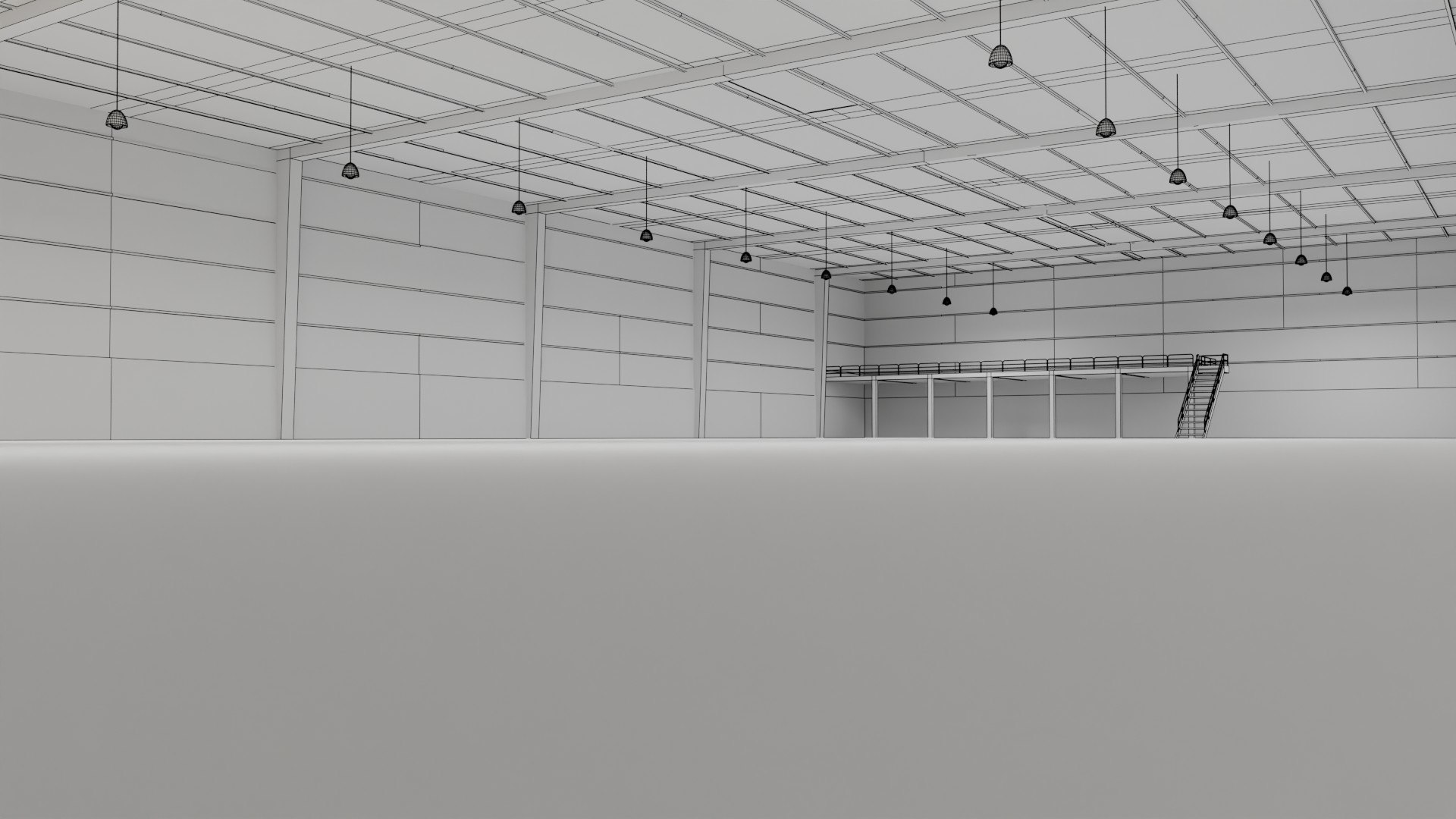 3D Ware House - Low Poly - Game Ready - PBR Model - TurboSquid 2400320