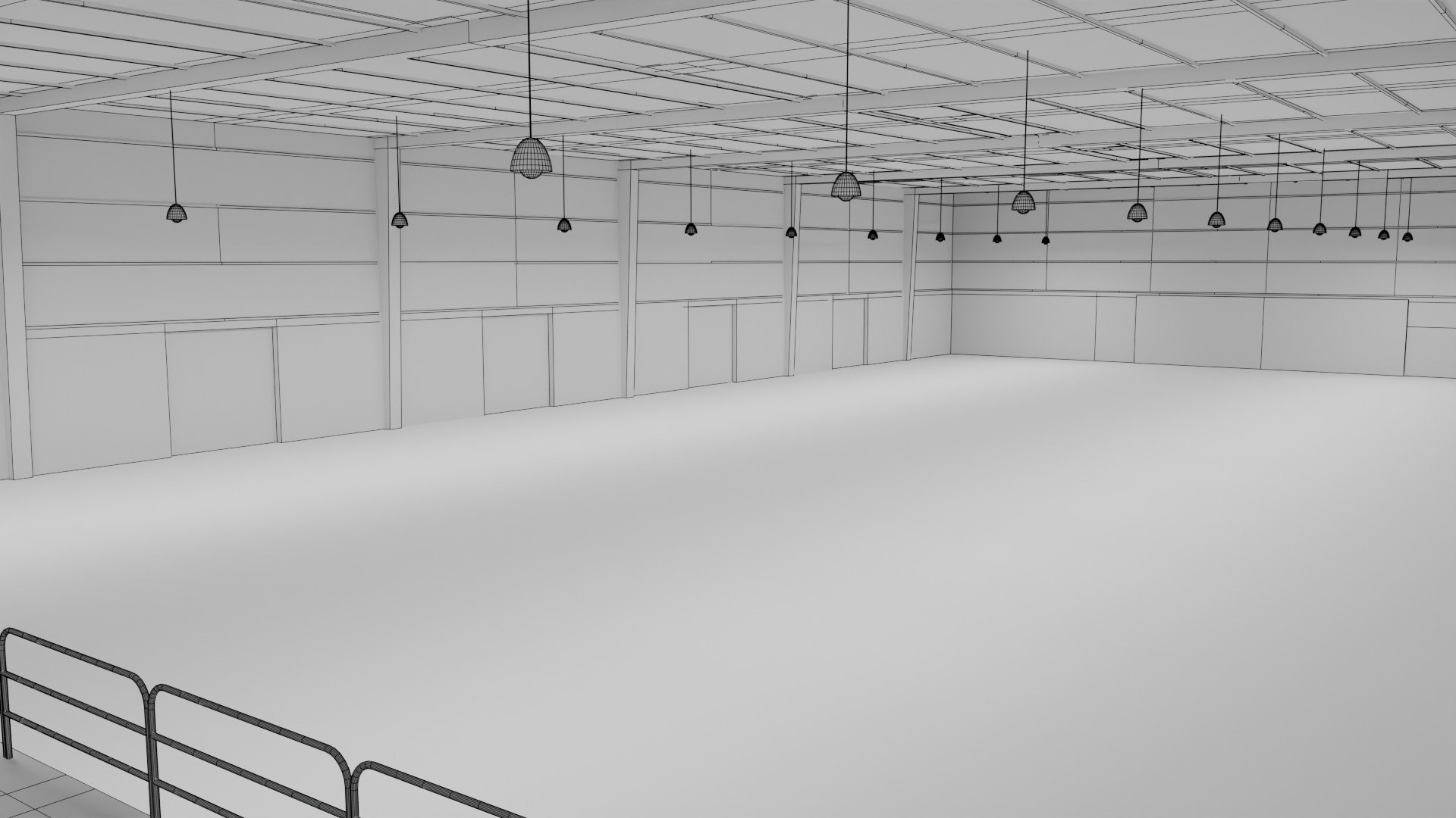 3D Ware House - Low Poly - Game Ready - PBR Model - TurboSquid 2400320