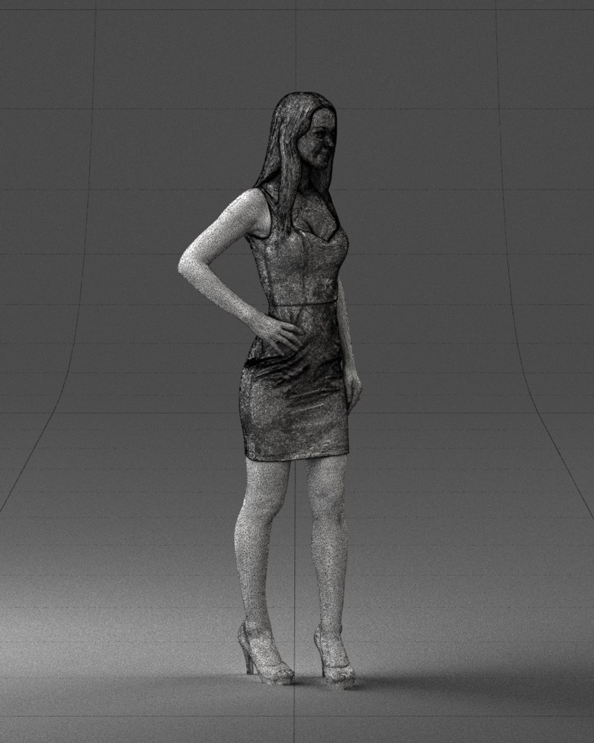 3d Scanned Architectural Human Model - Turbosquid 1521332