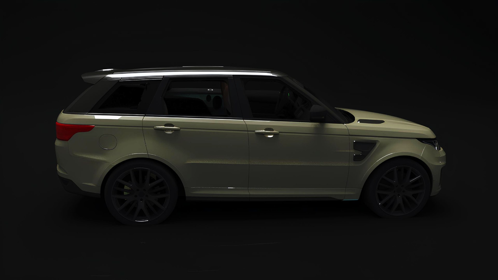 3D Model Range Rover Sport SVR 2017 - TurboSquid 2338134