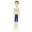 cartoon male swim suit 3d 3ds