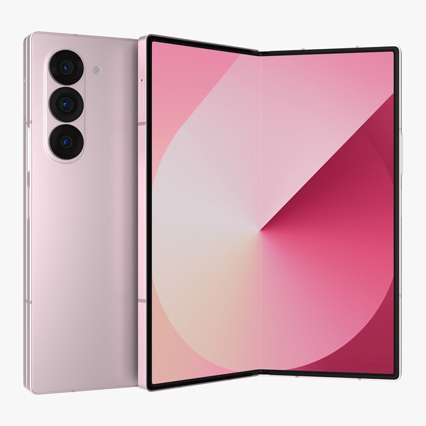 Samsung Galaxy Z Fold 6 Pink model